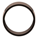 10K Rose Gold 10 mm Flat Band Size 11