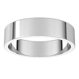 Sterling Silver 5 mm Flat Band