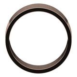 14K Rose 9 mm Flat Band Size 12