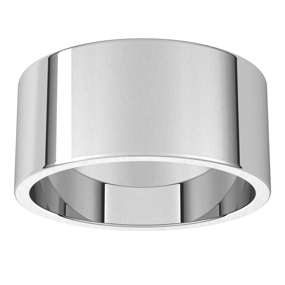 Sterling Silver 9 mm Flat Band