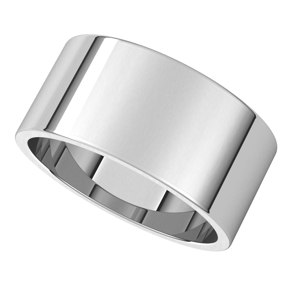 Sterling Silver 9 mm Flat Band