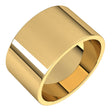 14K Yellow 11 mm Flat Band Size 11