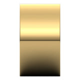 14K Yellow 11 mm Flat Band