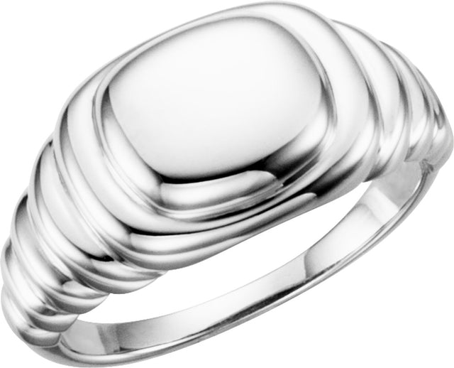 Continuum Sterling Silver Freeform Ring