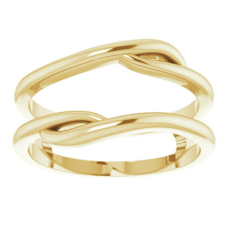 14K Yellow Ring Guard