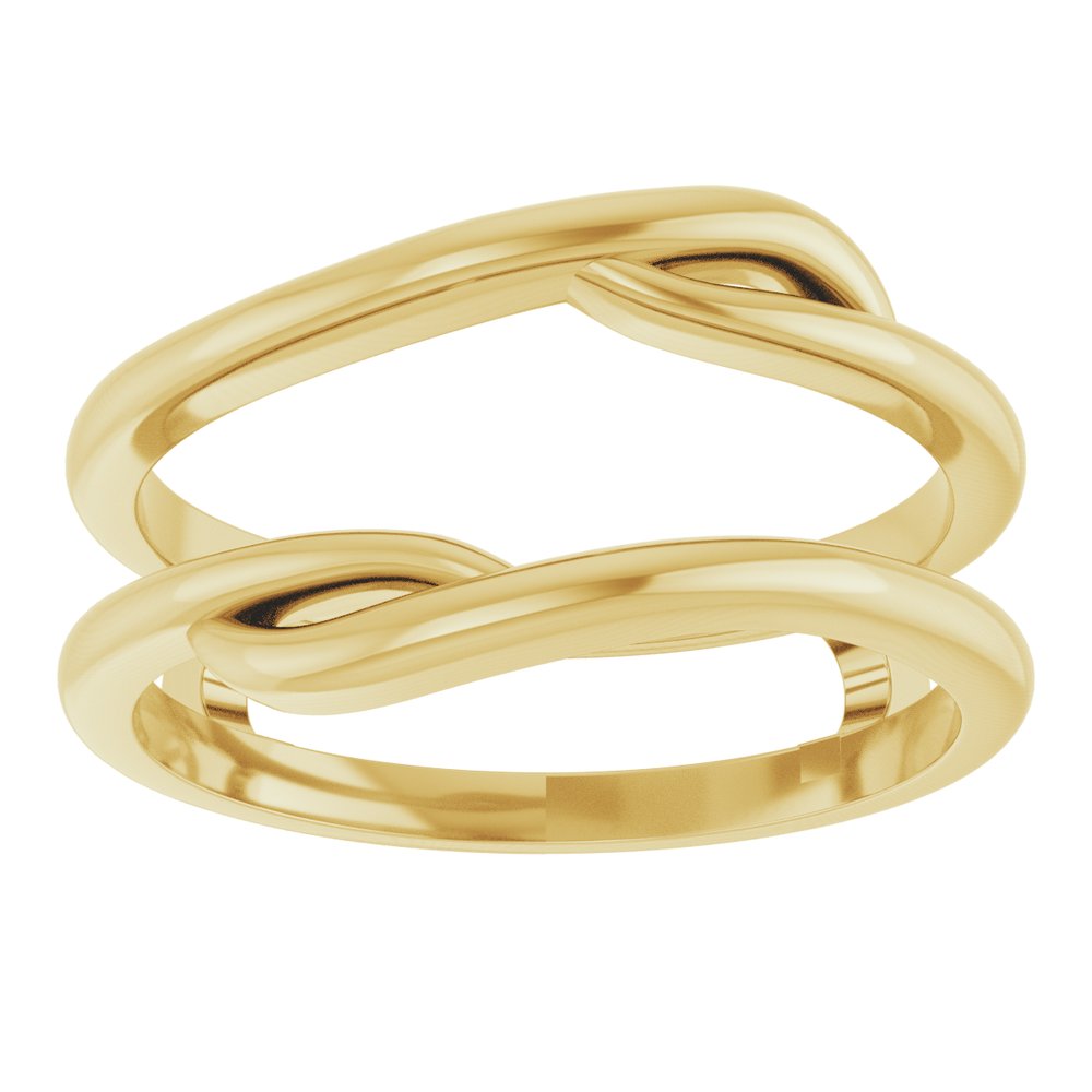14K Yellow Ring Guard