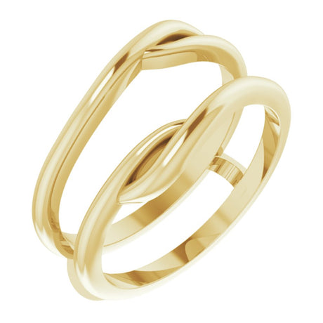 14K Yellow Ring Guard