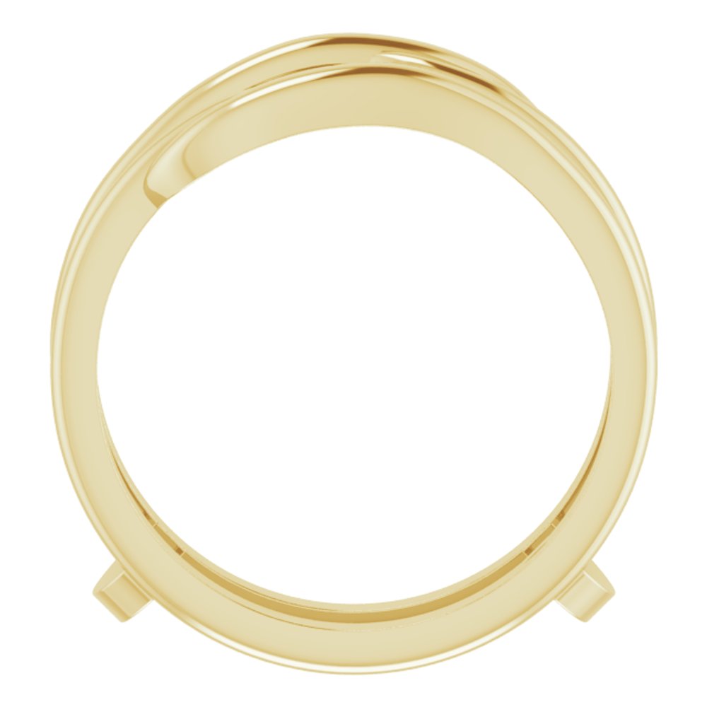 14K Yellow Ring Guard