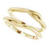 14K Yellow Ring Guard