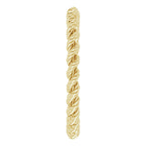14K Yellow Gold 2 mm Rope Band Size 4 