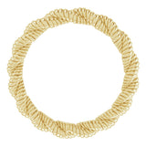 14K Yellow Gold Twisted Rope Band