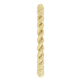 14K Yellow 2 mm Twisted Rope Band