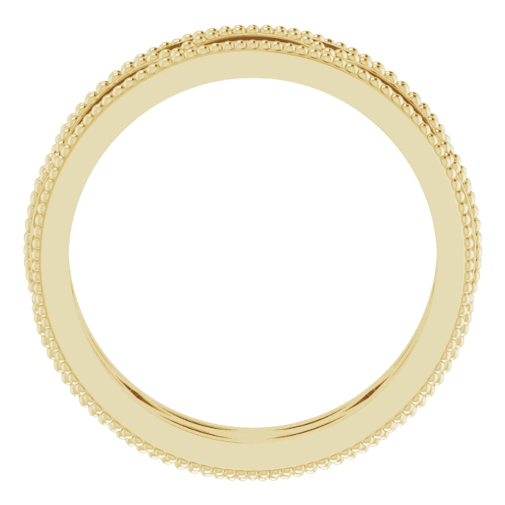 14K Yellow 5 mm Band Size 7