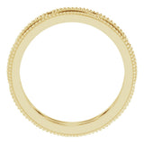 14K Yellow 5 mm Band Size 7