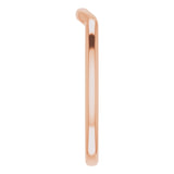 14K Rose Contour Band