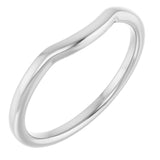 10K White Contour Band