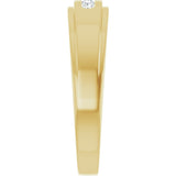 14K Yellow 1/6 CTW Natural Diamond 5-Stone Band