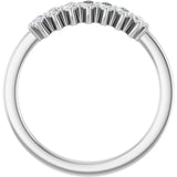 14K White Gold 1/2 CTW Lab-Grown Diamond Anniversary Band