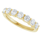 14K Yellow Gold 1 CTW Natural Diamond Anniversary Band