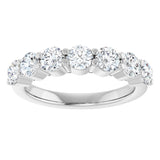 14K White Gold 1 1/2 CTW Lab-Grown Diamond Anniversary Band