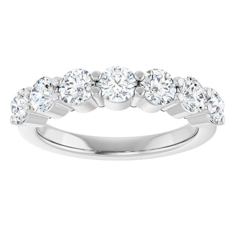 14K White Gold 1 1/2 CTW Lab-Grown Diamond Anniversary Band