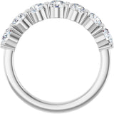 14K White Gold 1 1/2 CTW Lab-Grown Diamond Anniversary Band