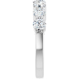 Platinum 1 1/2 CTW Lab-Grown Diamond Anniversary Band