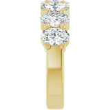 14K Yellow Gold 2 1/2 CTW Lab-Grown Diamond Anniversary Band