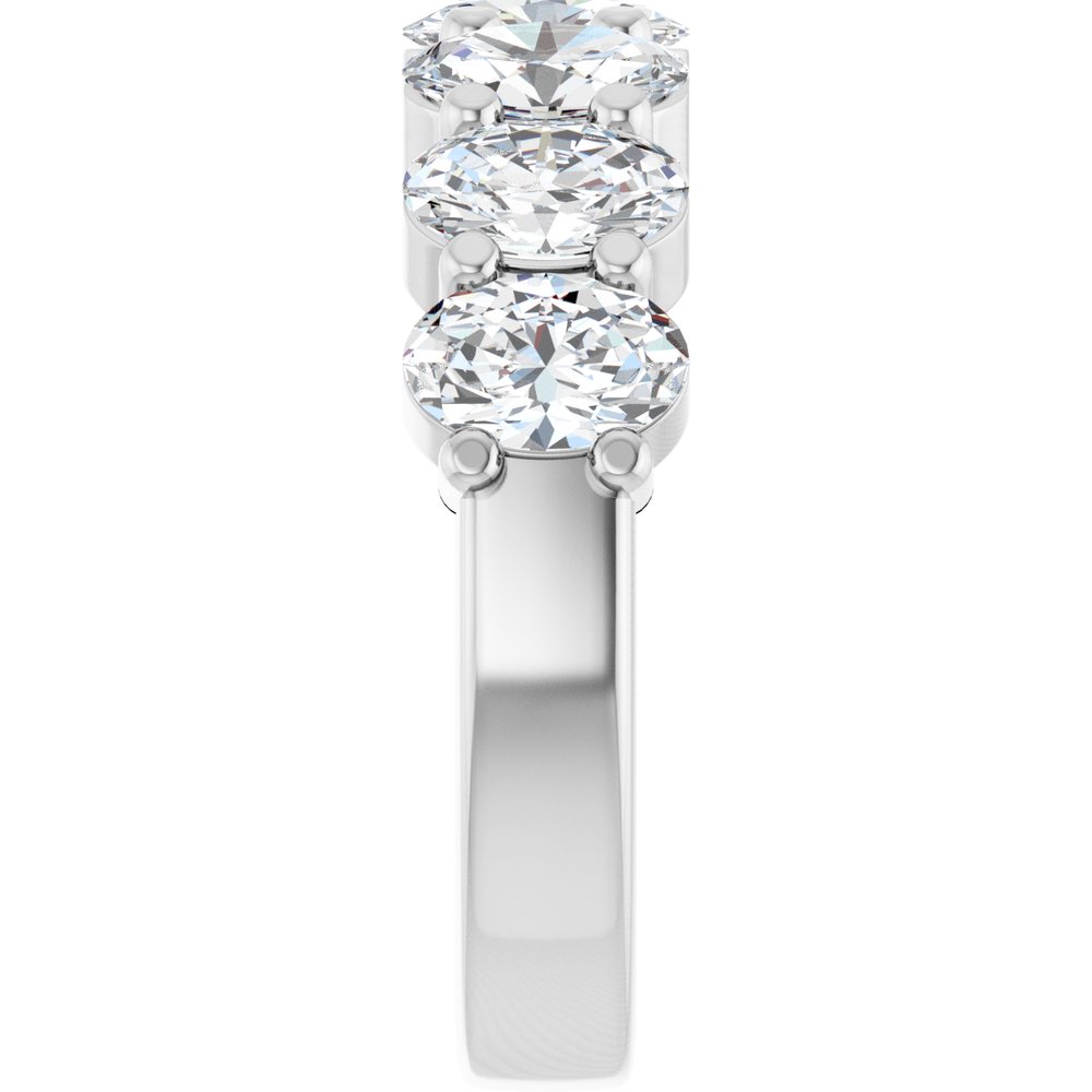 14K White Gold 2 1/2 CTW Lab-Grown Diamond Anniversary Band