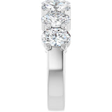 14K White Gold 2 1/2 CTW Lab-Grown Diamond Anniversary Band