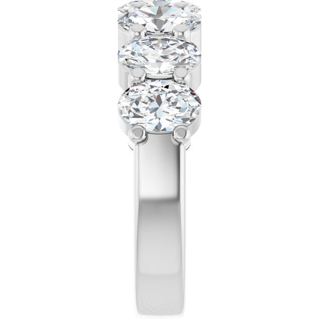 14K White Gold 2 3/4 CTW Lab-Grown Diamond Anniversary Band