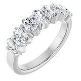 14K White Gold 1 1/3 CTW Lab-Grown Diamond Anniversary Band