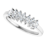 14K White Gold 1/2 CTW Lab-Grown Diamond Anniversary Band