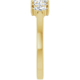 14K Yellow Gold 1/2 CTW Lab-Grown Diamond Anniversary Band