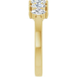 14K Yellow Gold 7/8 CTW Natural Diamond Anniversary Band