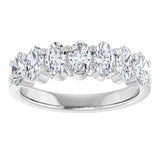 14K White Gold 1 1/3 CTW Lab-Grown Diamond Anniversary Band