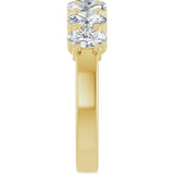 14K Yellow Gold 1 1/3 CTW Lab-Grown Diamond Anniversary Band