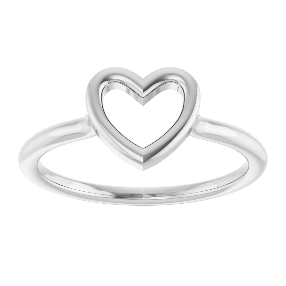 Sterling Silver Heart Ring