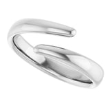 14K White Gold Negative Space Ring