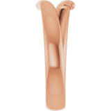 14K Rose Gold Negative Space Ring