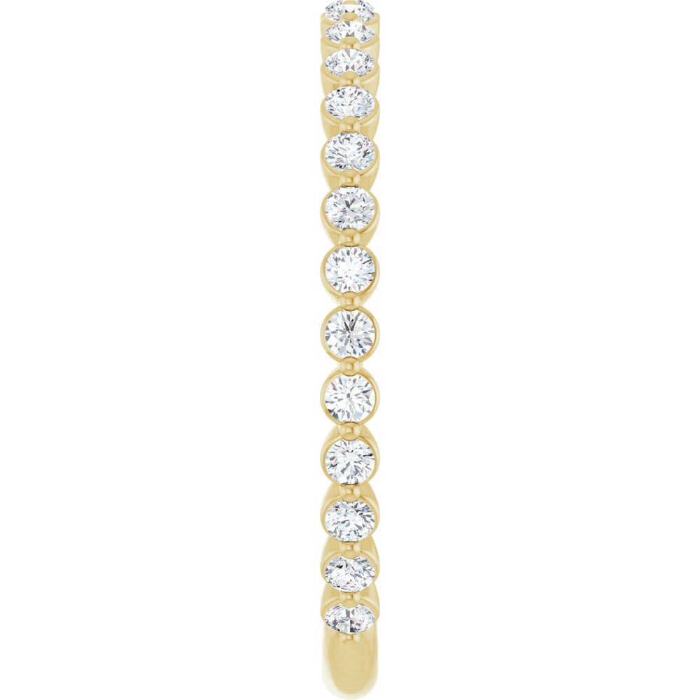 14K Yellow 1/3 CTW Natural Diamond Anniversary Band