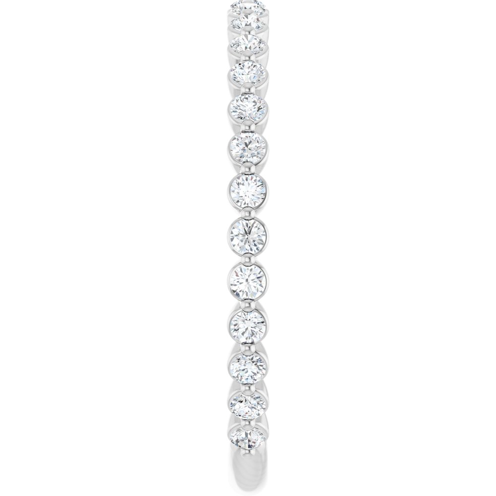 14K White 1/3 CTW Lab-Grown Diamond Anniversary Band