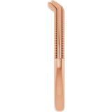 14K Rose Gold Beaded Edge Contour Band