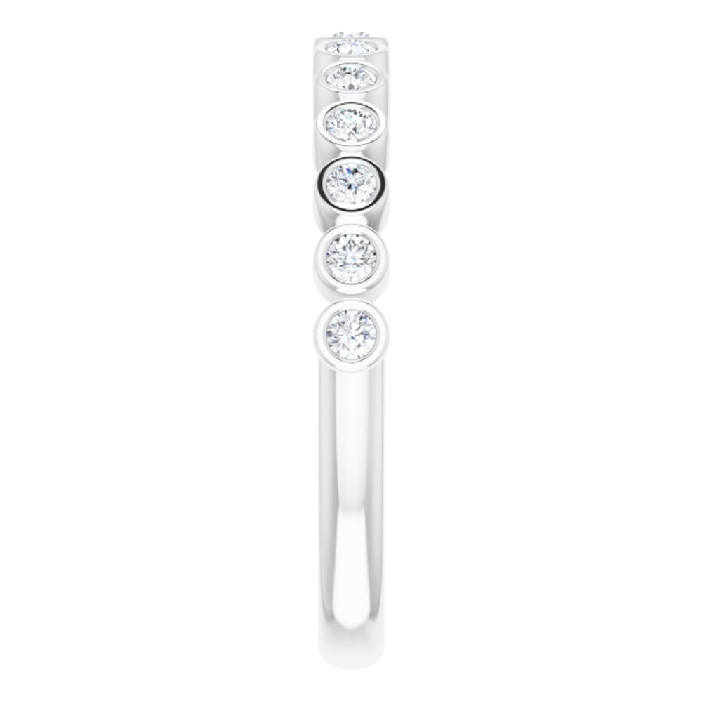 14K White Gold 1/4 CTW Natural Diamond Ring