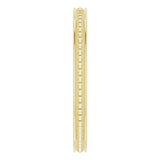 14K Yellow Stackable Bead Ring