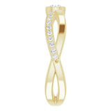 14K Yellow 1/3 CTW Natural Diamond Ring
