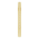 14K Yellow Gold Stackable Bead Ring