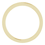 14K Yellow Stackable Bead Ring