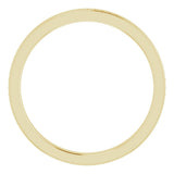 14K Yellow Gold Stackable Bead Ring