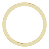 14K Yellow Gold Stackable Bead Ring